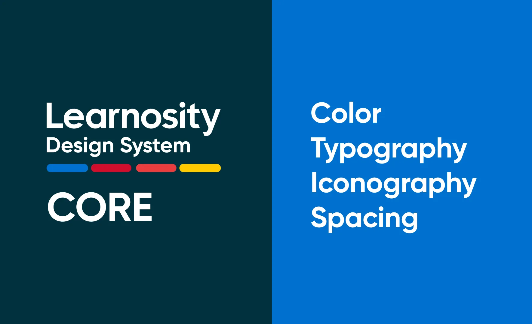 Thumbnail of the Learnosity design systems first foundation library