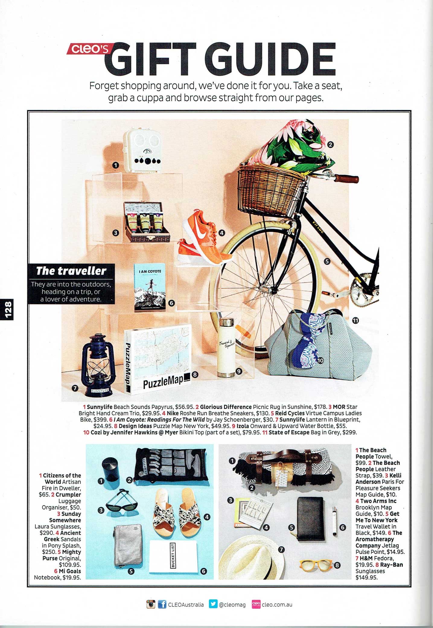 I AM COYOTE book in Cleo gift guide